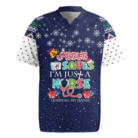 Nurse Life Jesus Christmas Rugby Jersey Xmas Holiday Patterns - Wonder Print Shop