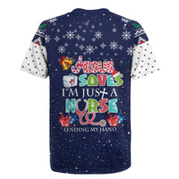 Nurse Life Jesus Christmas Rugby Jersey Xmas Holiday Patterns - Wonder Print Shop