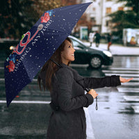 Nurse Life Jesus Christmas Umbrella Xmas Holiday Patterns - Wonder Print Shop