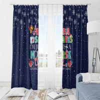 Nurse Life Jesus Christmas Window Curtain Xmas Holiday Patterns - Wonder Print Shop