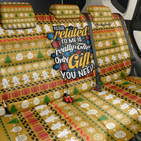 The Only Gift You Need Christmas Back Car Seat Cover Xmas Holiday Patterns - Wonder Print Shop