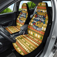 The Only Gift You Need Christmas Car Seat Cover Xmas Holiday Patterns - Wonder Print Shop