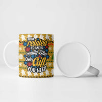 The Only Gift You Need Christmas Ceramic Mug Xmas Holiday Patterns - Wonder Print Shop