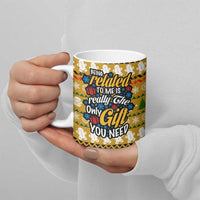 The Only Gift You Need Christmas Ceramic Mug Xmas Holiday Patterns - Wonder Print Shop