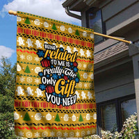 The Only Gift You Need Christmas Garden Flag Xmas Holiday Patterns - Wonder Print Shop