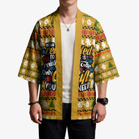 The Only Gift You Need Christmas Kimono Xmas Holiday Patterns - undefined