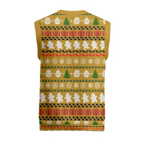 The Only Gift You Need Christmas Knitted V-Neck Vest Xmas Holiday Patterns - Wonder Print Shop