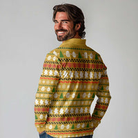The Only Gift You Need Christmas Long Sleeve Polo Shirt Xmas Holiday Patterns - Wonder Print Shop