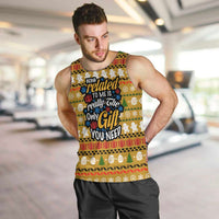 The Only Gift You Need Christmas Men Tank Top Xmas Holiday Patterns - Wonder Print Shop