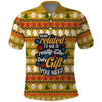 The Only Gift You Need Christmas Polo Shirt Xmas Holiday Patterns - Wonder Print Shop