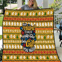 The Only Gift You Need Christmas Quilt Xmas Holiday Patterns - Wonder Print Shop