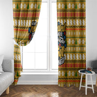 The Only Gift You Need Christmas Window Curtain Xmas Holiday Patterns - Wonder Print Shop