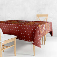 Drink Beer With French Bulldog Christmas Tablecloth Xmas Holiday Patterns - Wonder Print Shop