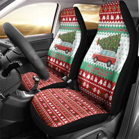I Just Want To Camping Christmas Car Seat Cover Xmas Holiday Patterns - Wonder Print Shop