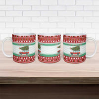 I Just Want To Camping Christmas Ceramic Mug Xmas Holiday Patterns - Wonder Print Shop