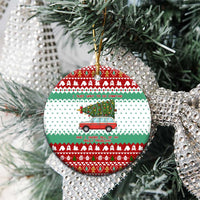 I Just Want To Camping Christmas Ceramic Ornament Xmas Holiday Patterns - Wonder Print Shop