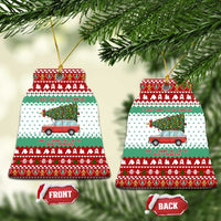 I Just Want To Camping Christmas Ceramic Ornament Xmas Holiday Patterns - Wonder Print Shop