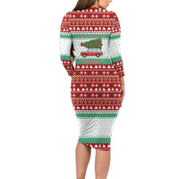 I Just Want To Camping Christmas Family Matching Long Sleeve Bodycon Dress and Hawaiian Shirt Xmas Holiday Patterns - Wonder Print Shop