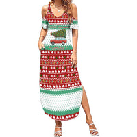 I Just Want To Camping Christmas Family Matching Summer Maxi Dress and Hawaiian Shirt Xmas Holiday Patterns - Wonder Print Shop