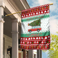 I Just Want To Camping Christmas Garden Flag Xmas Holiday Patterns - Wonder Print Shop