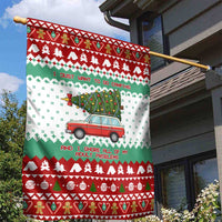 I Just Want To Camping Christmas Garden Flag Xmas Holiday Patterns - Wonder Print Shop
