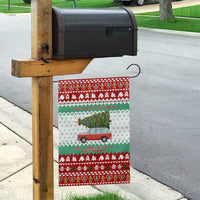 I Just Want To Camping Christmas Garden Flag Xmas Holiday Patterns - Wonder Print Shop