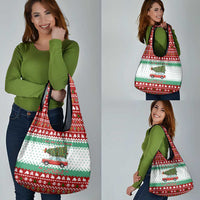 I Just Want To Camping Christmas Grocery Bag Xmas Holiday Patterns - Wonder Print Shop