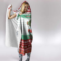 I Just Want To Camping Christmas Hooded Blanket Xmas Holiday Patterns - Wonder Print Shop