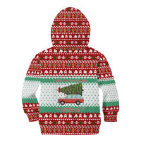 I Just Want To Camping Christmas Kid Hoodie Xmas Holiday Patterns - Wonder Print Shop