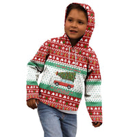 I Just Want To Camping Christmas Kid Hoodie Xmas Holiday Patterns - Wonder Print Shop