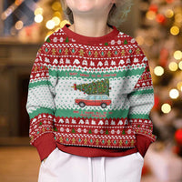 I Just Want To Camping Christmas Kid Ugly Christmas Sweater Xmas Holiday Patterns - Wonder Print Shop