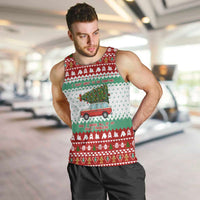 I Just Want To Camping Christmas Men Tank Top Xmas Holiday Patterns - Wonder Print Shop