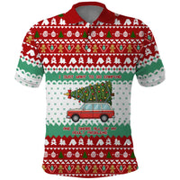 I Just Want To Camping Christmas Polo Shirt Xmas Holiday Patterns - Wonder Print Shop