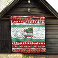 I Just Want To Camping Christmas Quilt Xmas Holiday Patterns - Wonder Print Shop