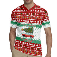 I Just Want To Camping Christmas Rugby Jersey Xmas Holiday Patterns - Wonder Print Shop