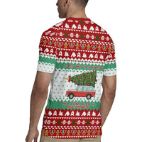 I Just Want To Camping Christmas Rugby Jersey Xmas Holiday Patterns - Wonder Print Shop
