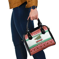 I Just Want To Camping Christmas Shoulder Handbag Xmas Holiday Patterns - Wonder Print Shop