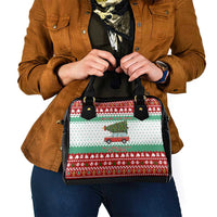 I Just Want To Camping Christmas Shoulder Handbag Xmas Holiday Patterns - Wonder Print Shop