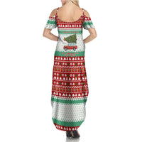 I Just Want To Camping Christmas Summer Maxi Dress Xmas Holiday Patterns - Wonder Print Shop