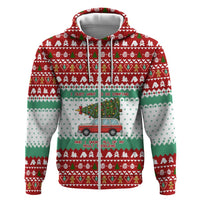 I Just Want To Camping Christmas Zip Hoodie Xmas Holiday Patterns - Wonder Print Shop