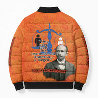 W.E.B. Du Bois Tribute Bomber Puffer Jacket W.E.B. Du Bois Tribute - Wonder Print Shop