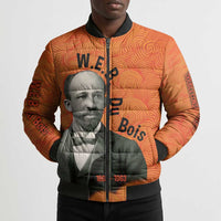 W.E.B. Du Bois Tribute Bomber Puffer Jacket W.E.B. Du Bois Tribute - Wonder Print Shop