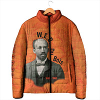 W.E.B. Du Bois Tribute Padded Jacket W.E.B. Du Bois Tribute - Wonder Print Shop