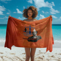 W.E.B. Du Bois Tribute Sarong W.E.B. Du Bois Tribute - Wonder Print Shop