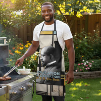 W.E.B. Du Bois Education is Liberation Apron Scholar, Activist, Visionary Tribute Design - Wonder Print Shop