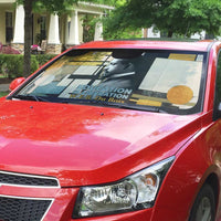 W.E.B. Du Bois Education is Liberation Auto Sun Shade Scholar, Activist, Visionary Tribute Design - Wonder Print Shop
