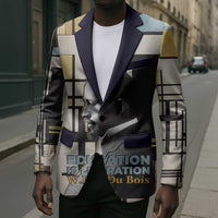 W.E.B. Du Bois Education is Liberation Blazer Scholar, Activist, Visionary Tribute Design - Wonder Print Shop