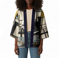 W.E.B. Du Bois Education is Liberation Kimono Scholar, Activist, Visionary Tribute Design - Wonder Print Shop