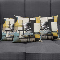 W.E.B. Du Bois Education is Liberation Pillow Cover Scholar, Activist, Visionary Tribute Design - Wonder Print Shop