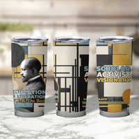 W.E.B. Du Bois Education is Liberation Tumbler Cup Scholar, Activist, Visionary Tribute Design - Wonder Print Shop